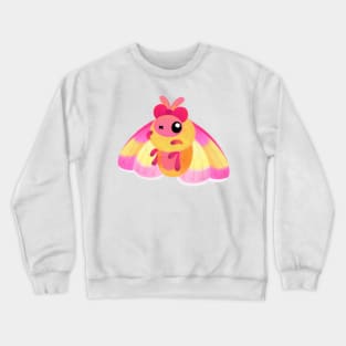 Rosy Maple moth Crewneck Sweatshirt